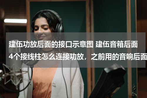 建伍功放后面的接口示意图 建伍音箱后面4个接线柱怎么连接功放，之前用的音响后面只有两个接线柱的另外这样的音响配什么功放比较好