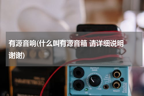 有源音响(什么叫有源音箱 请详细说明 谢谢)