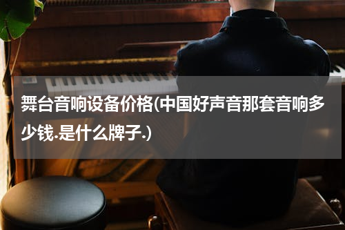 舞台音响设备价格(中国好声音那套音响多少钱.是什么牌子.)