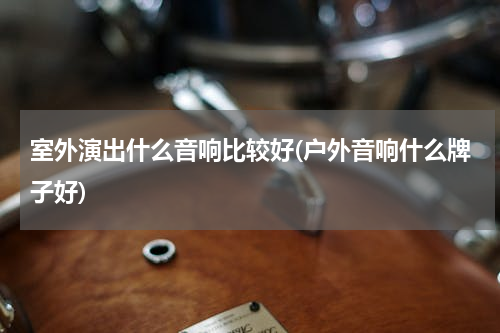室外演出什么音响比较好(户外音响什么牌子好)
