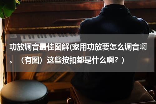 功放调音最佳图解(家用功放要怎么调音啊。（有图）这些按扣都是什么啊？)