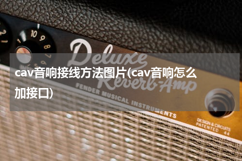 cav音响接线方法图片(cav音响怎么加接口)